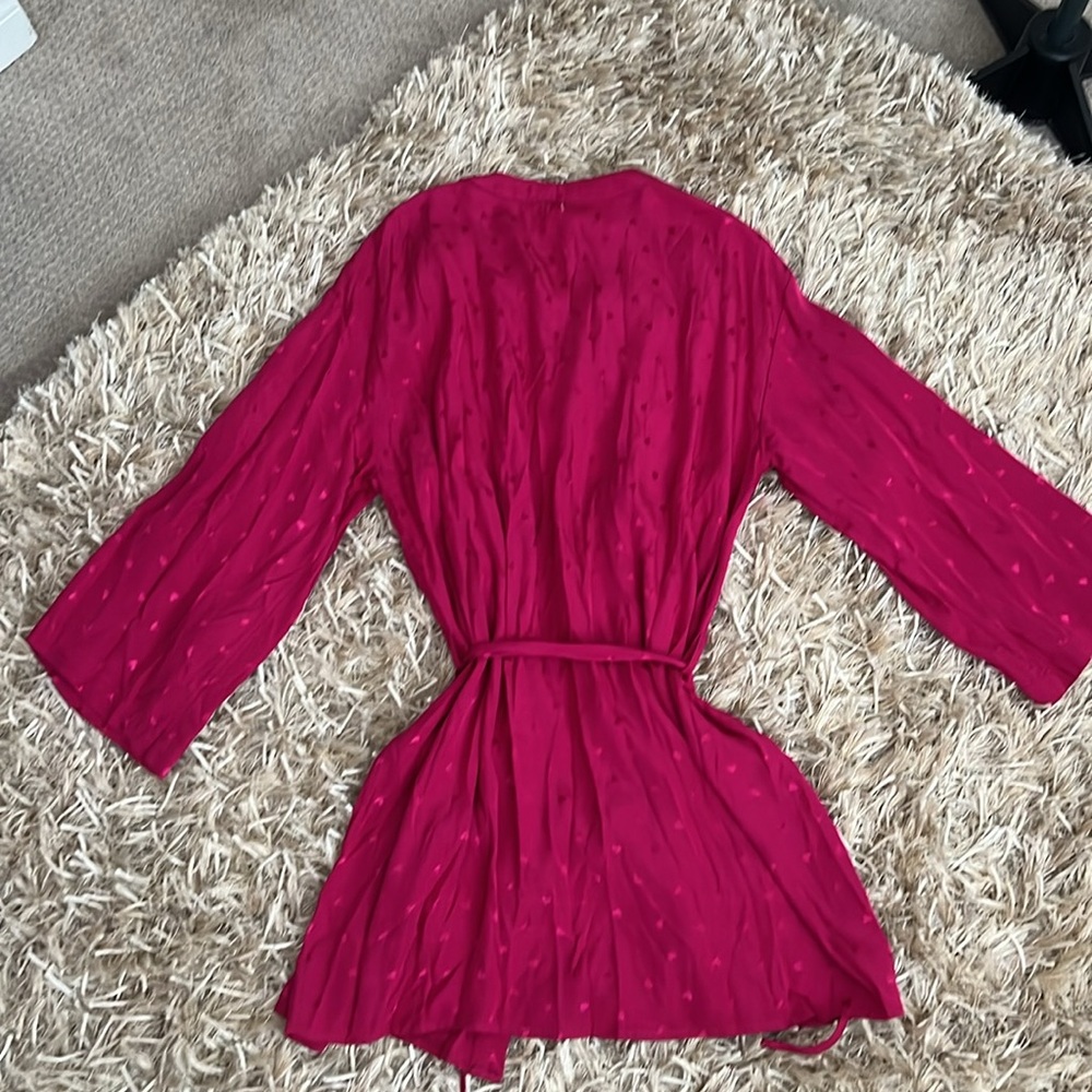 LSPACE Pink Heart Robe - Picture 13 of 13